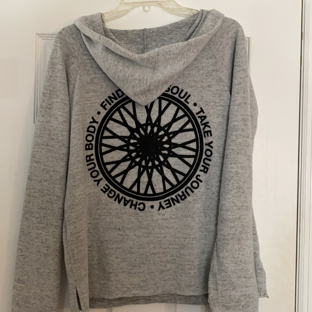 Soul Cycle soft hooded sweatshirt